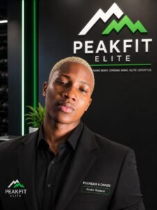 Konke Gxotani, Founder and Owner of PeakFit Elite